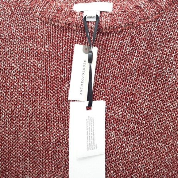 Anthropologie Intropia Homespun Sweater | Size M | NWT | Metallic Linen Blend - Picture 3 of 10